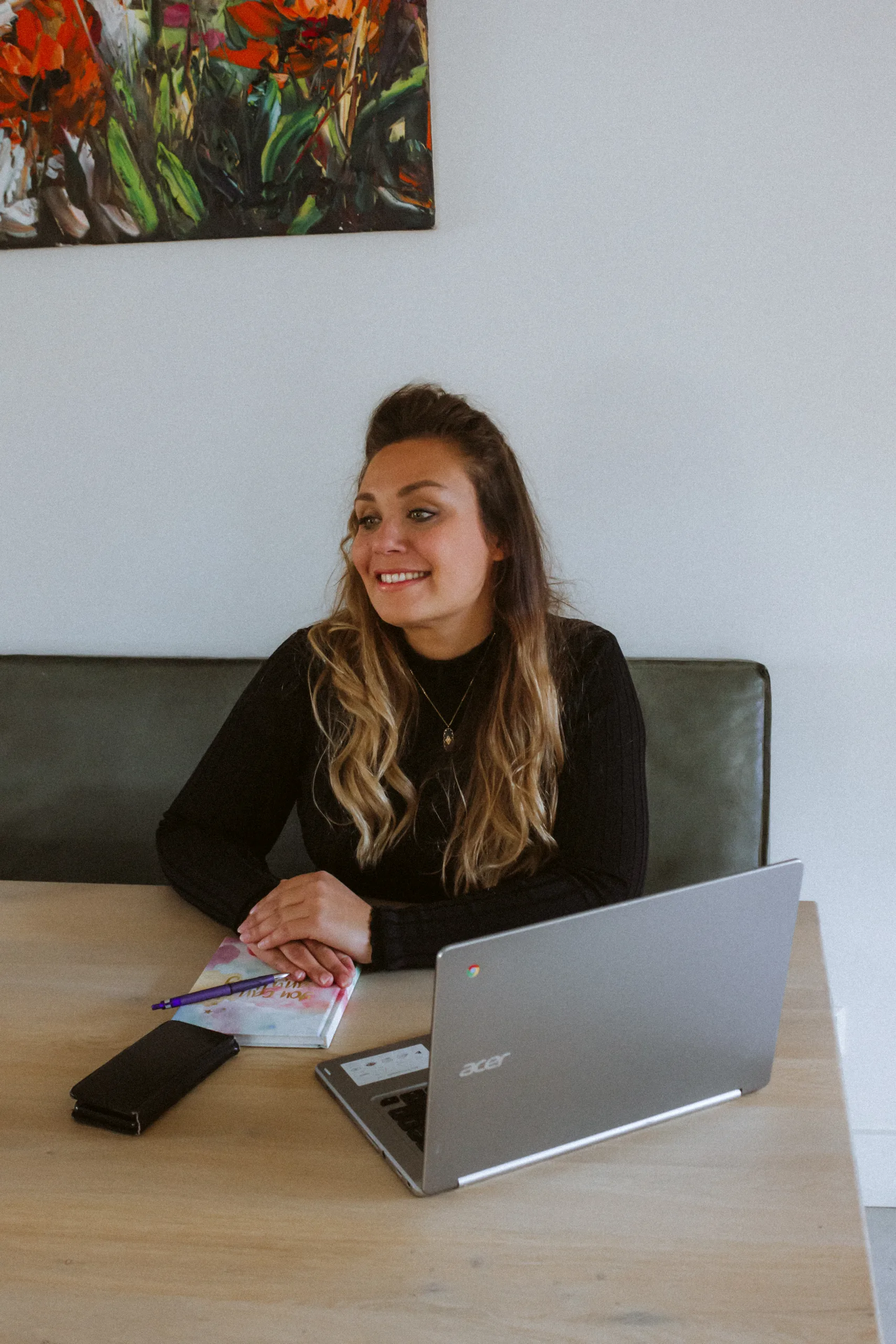 Niet een gesprek met een coach, maar met Debby